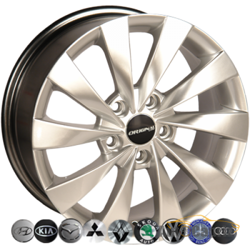 Диски Replica Volkswagen Z811 HS R16 W7.0 PCD5x112 ET45 DIA66.6